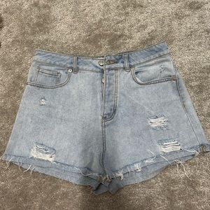 Brandy Melville High Rise Jean Shorts size 29